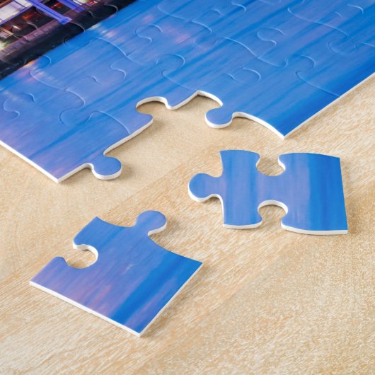 Manhattan Brooklyn Bridge New York Jigzaag Puzzle Legpuzzel (Zijkant)