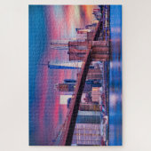 Manhattan Brooklyn Bridge New York Jigzaag Puzzle Legpuzzel (Verticaal)