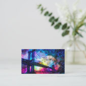 Manhattan-brug Visitekaartje (Staand voorkant)