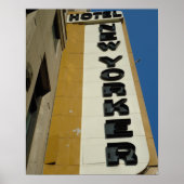 Manhattan Building Art Deco Poster (Voorkant)