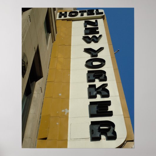 Manhattan Building Art Deco Poster (Voorkant)