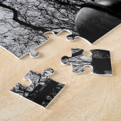 Manhattan Chrysler Building in Winter puzzle Legpuzzel (Zijkant)