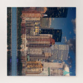 Manhattan Cityscape Legpuzzel (Horizontaal)