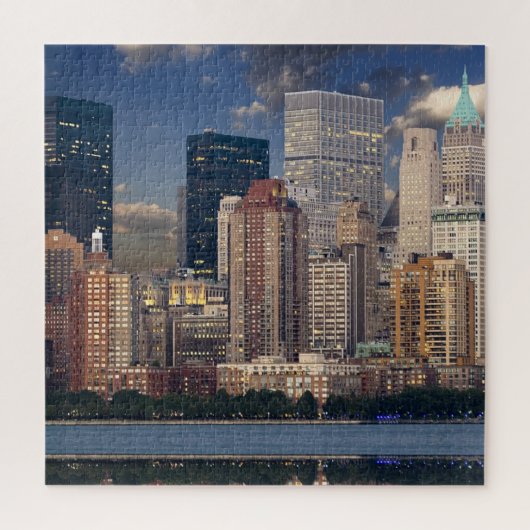 Manhattan Cityscape Legpuzzel (Verticaal)