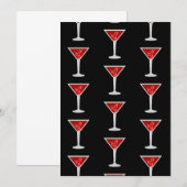 Manhattan Cocktail Barman Alcohol Drank Liefhebber Bedankkaart (Voorkant / Achterkant)