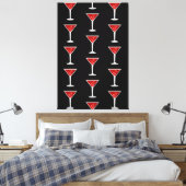 Manhattan Cocktail Barman Alcohol Drank Liefhebber Canvas Afdruk (Insitu (Slaapkamer))