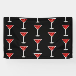Manhattan Cocktail Barman Alcohol Drank Liefhebber Spandoek