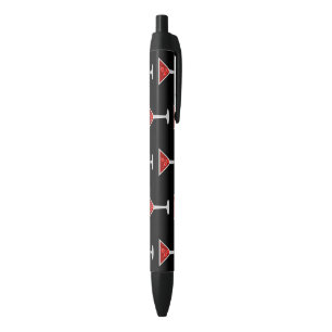 Manhattan Cocktail Bartender Alcohol Liquor Lovers Zwarte Inkt Pen