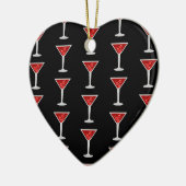 Manhattan Cocktail Bartender Alcohol Lovers Keramisch Ornament (Links)