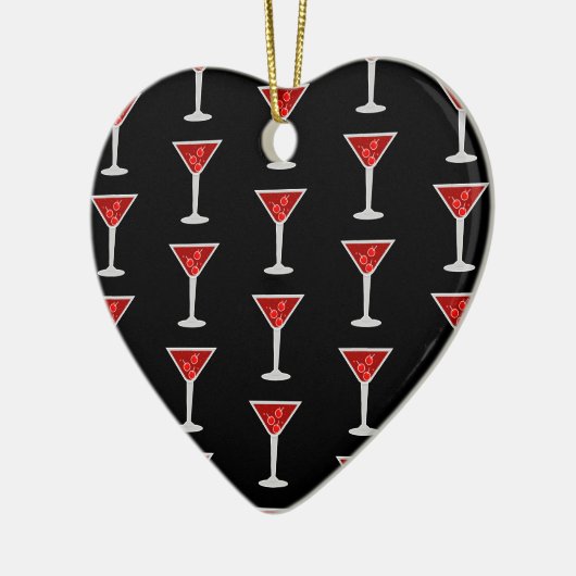 Manhattan Cocktail Bartender Alcohol Lovers Keramisch Ornament (Links)