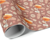Manhattan Cocktail Cadeaupapier (Rol Hoek)