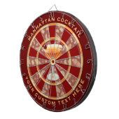 Manhattan Cocktail Dartbord (Voorkant Rechts)