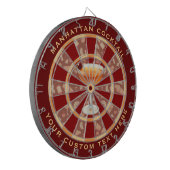 Manhattan Cocktail Dartbord (Voorkant Links)