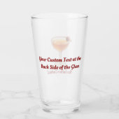 Manhattan Cocktail Glas (Achterkant)