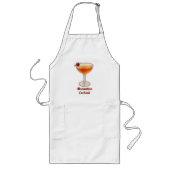 Manhattan Cocktail Lang Schort (Voorkant)
