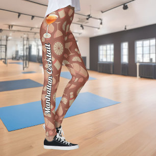 Manhattan Cocktail Leggings