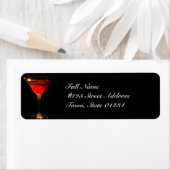 Manhattan Cocktail Mailing Labels (Insitu)