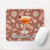 Manhattan Cocktail Muismat (Met muis)