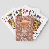 Manhattan Cocktail Pokerkaarten (Achterkant)