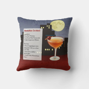 Manhattan Cocktail Recept Kussen