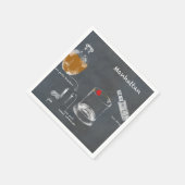 Manhattan Cocktail Servet (Hoek)