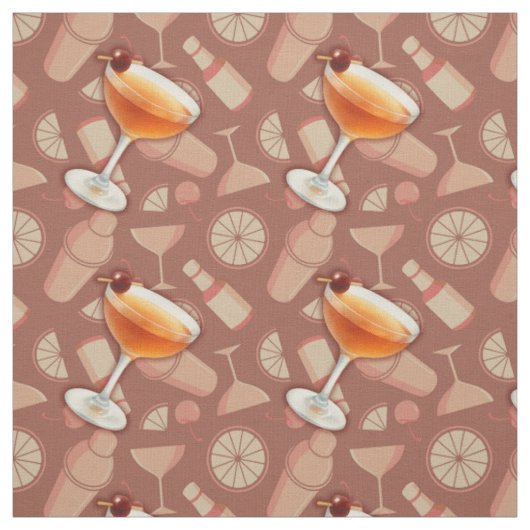 Manhattan Cocktail Stof (Swatch)