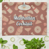 Manhattan Cocktail Theedoek (Gevouwen)
