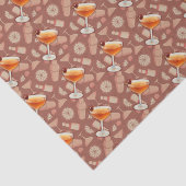 Manhattan Cocktail Tissuepapier (Detail)