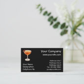 Manhattan Cocktail Visitekaartje (Staand voorkant)