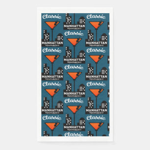 Manhattan Cocktail Wall Art Servet