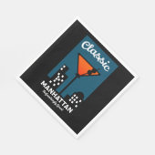 Manhattan Cocktail Wall Art Servet (Hoek)