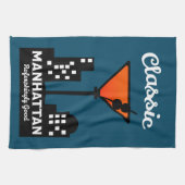 Manhattan Cocktail Wall Art Theedoek (Horizontaal)