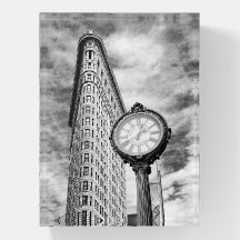 Manhattan Flatiron Building and Clock paperage