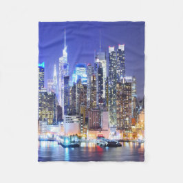 Manhattan Fleece Deken