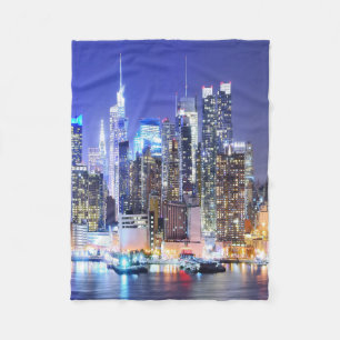 Manhattan Fleece Deken
