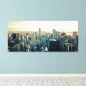 Manhattan Foto Canvas Afdruk (Insitu (Houten vloer))