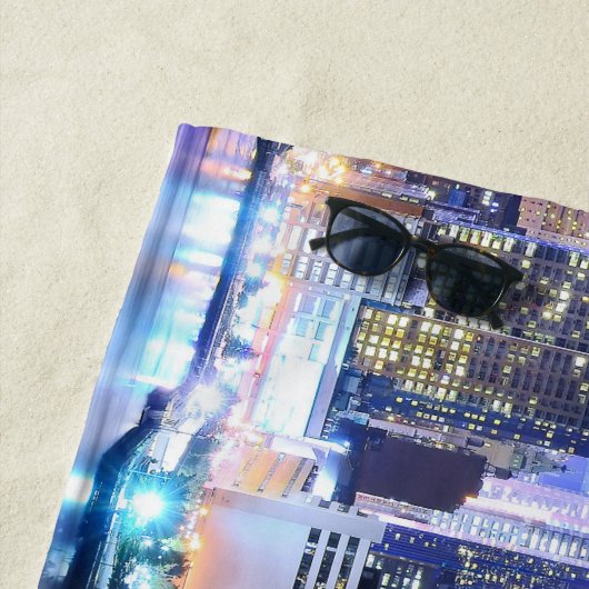 Manhattan Gebouwen Strandlaken (In situ)