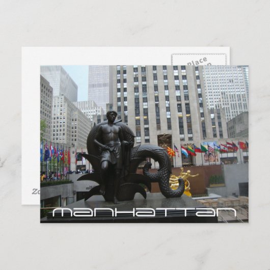 Manhattan III Briefkaart (Voorkant / Achterkant)