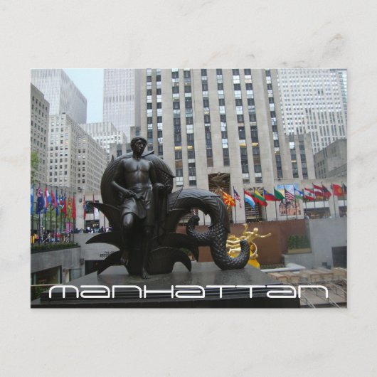 Manhattan III Briefkaart (Voorkant)