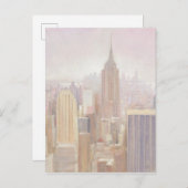 Manhattan in de Mist | New York City Briefkaart (Voorkant / Achterkant)