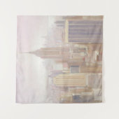 Manhattan in de Mist | New York City Wandkleed (Voorkant)