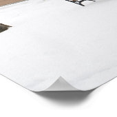 Manhattan in de winter poster (Hoek)