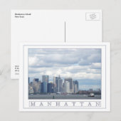 Manhattan Island Briefkaart (Voorkant / Achterkant)