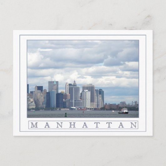 Manhattan Island Briefkaart (Voorkant)