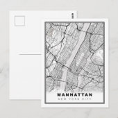 Manhattan Kaart (Voorkant / Achterkant)