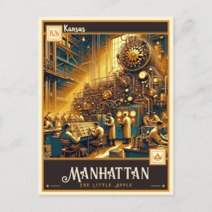 Manhattan, Kansas    Briefkaart