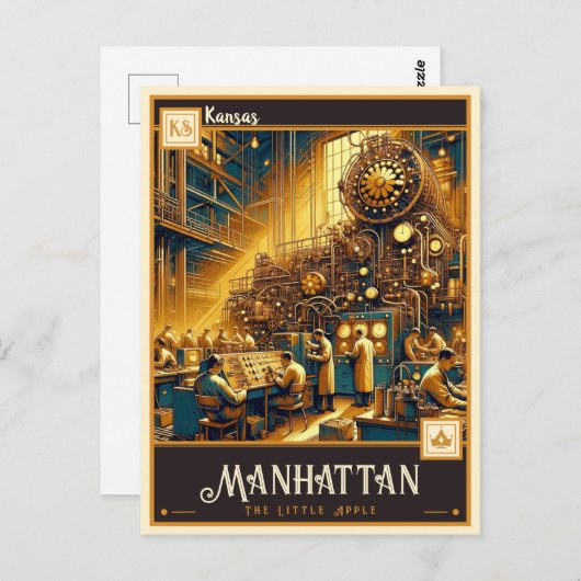 Manhattan, Kansas |  Briefkaart (Voorkant / Achterkant)