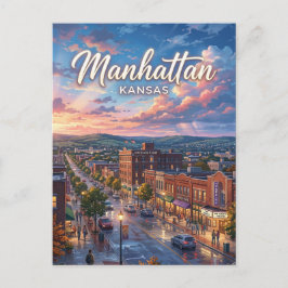 Manhattan Kansas Briefkaart