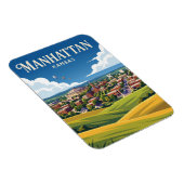 Manhattan Kansas Magneet (Rechterzijde)