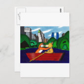 Manhattan Kiss Briefkaart (Voorkant / Achterkant)